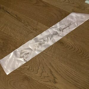 Walt Disney World Bibbiddi Bobbiddi Boutique Girl’s Sash